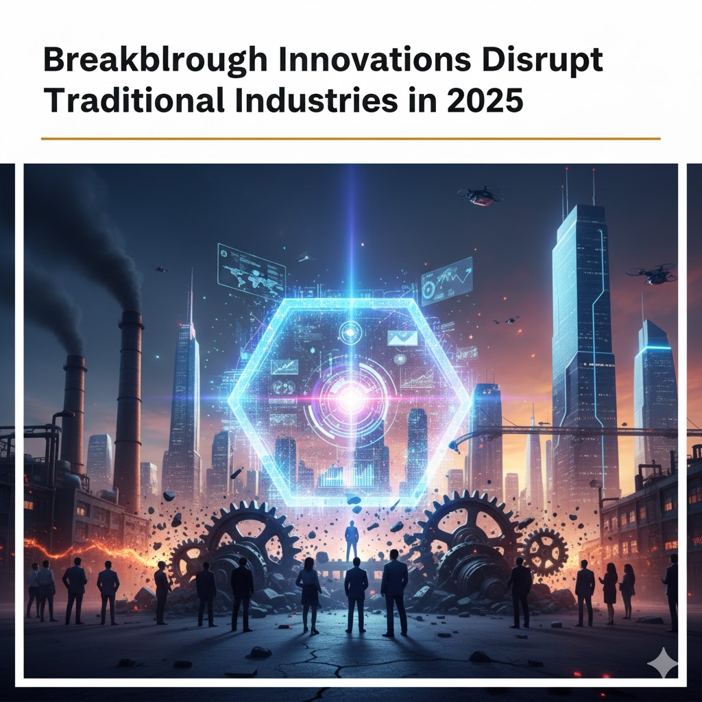 Breakthrough Innovations Disrupt Traditional Industries in 2025