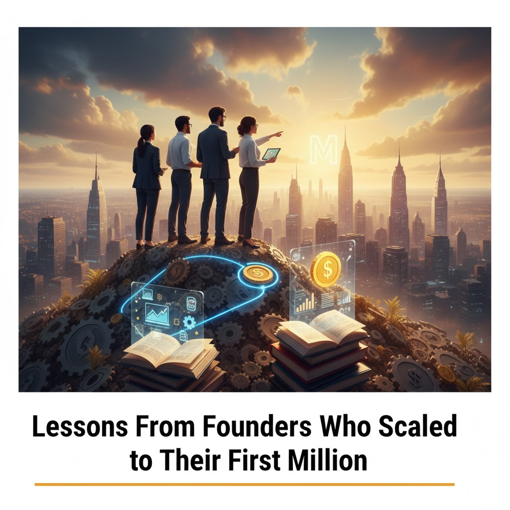 Lessons From Founders Who Scaled to Their First Million