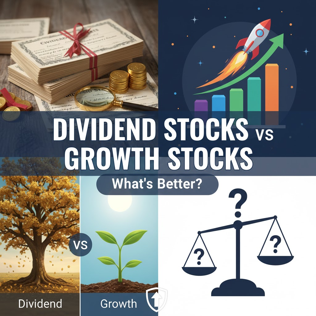 Dividend Stocks vs Growth Stocks: What’s Better?