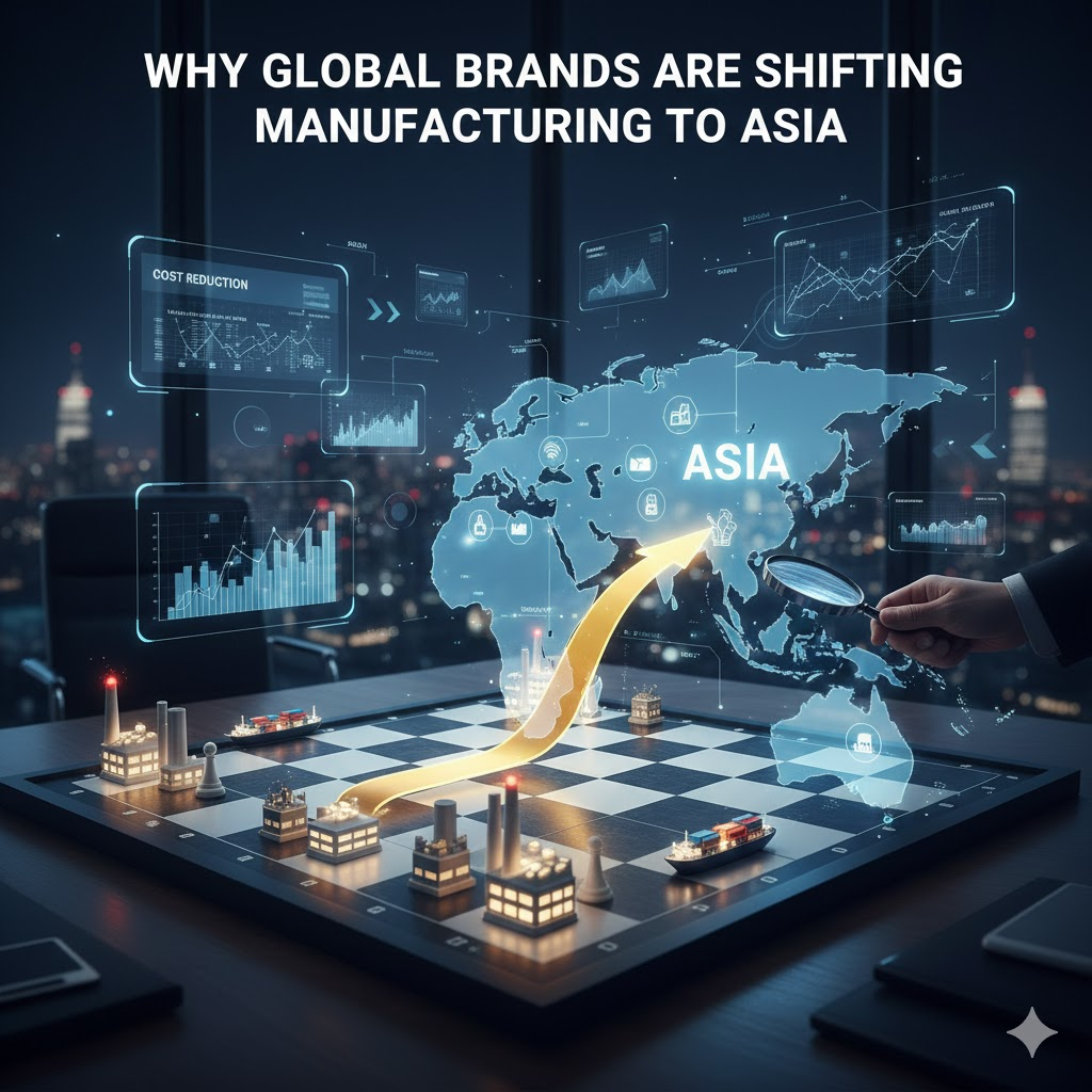 Why Global Brands Are Shifting Manufacturing to Asia