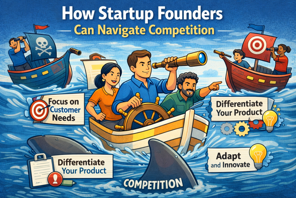 How Startup Founders Can Navigate Competition