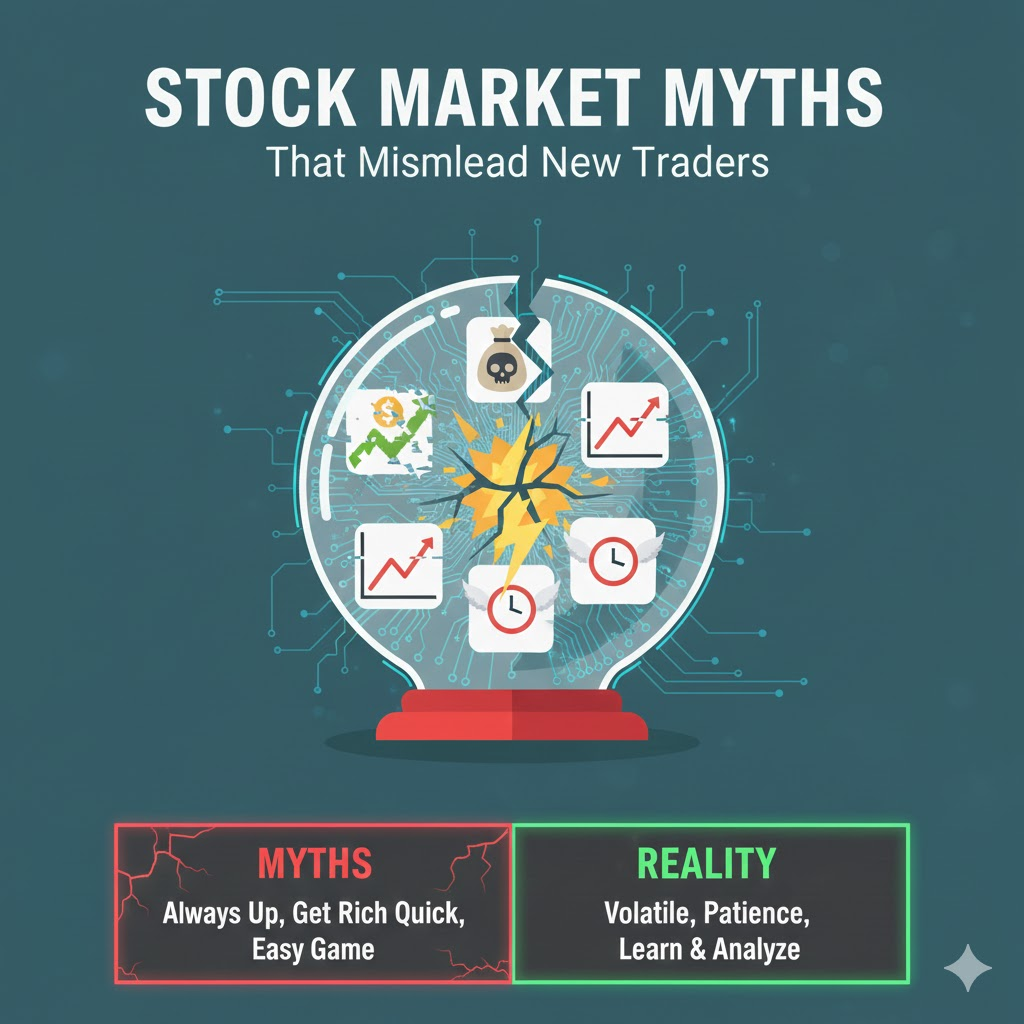 Stock Market Myths That Mislead New Traders