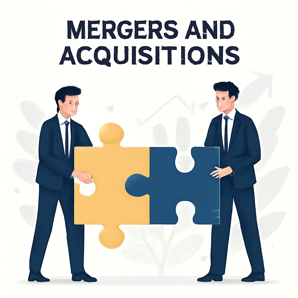 mergers and acquisitions 메인 이미지
