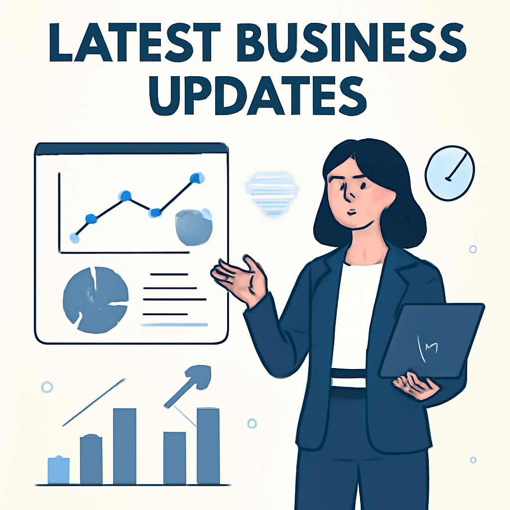 Latest business updates: Data-driven market trends and earnings latest business updates 메인 이미지