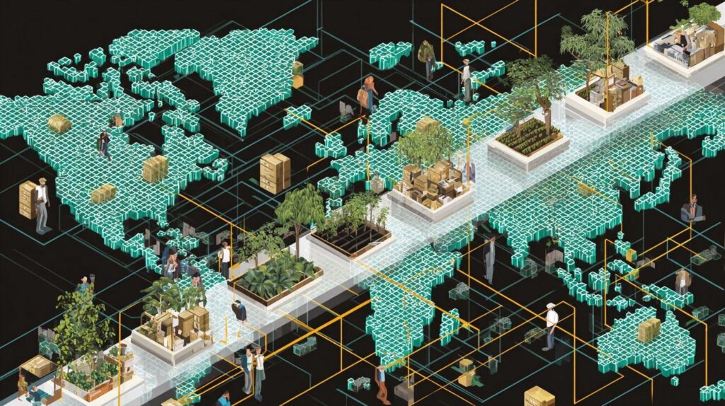 The Role of Blockchain in Verifying Ethical Supply Chains image