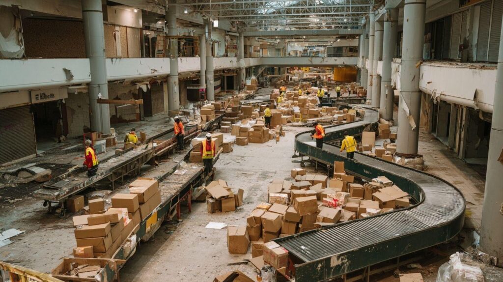 The Decline of Traditional Retail Space: Turning Malls into Fulfillment Centers image