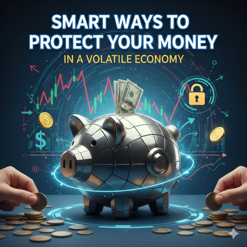 Smart Ways to Protect Your Money in a Volatile Economy image