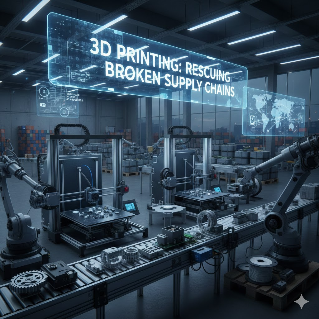 How 3D Printing is Rescuing Broken Supply Chains image