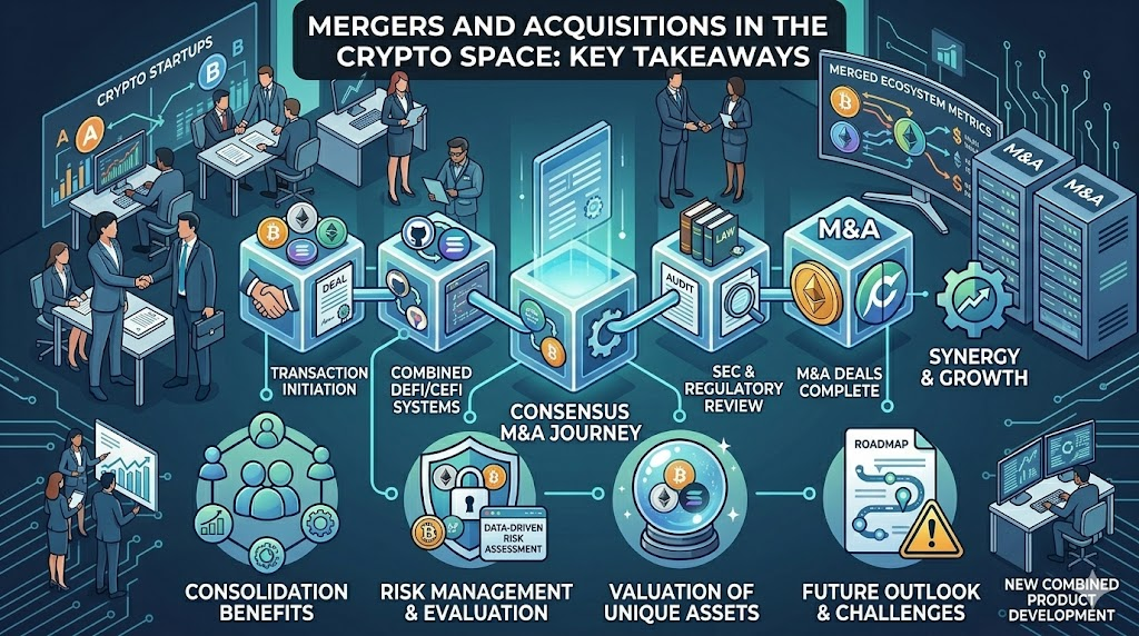 Mergers and Acquisitions in the Crypto Space: Key Takeaways Mergers and Acquisitions in the Crypto Space: Key Takeaways