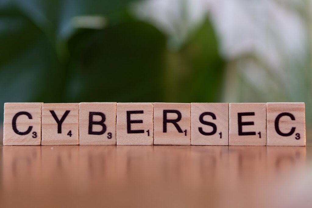 5 Critical Security Questions Every Leader Must Ask Now A wooden block spelling cybersec on a table