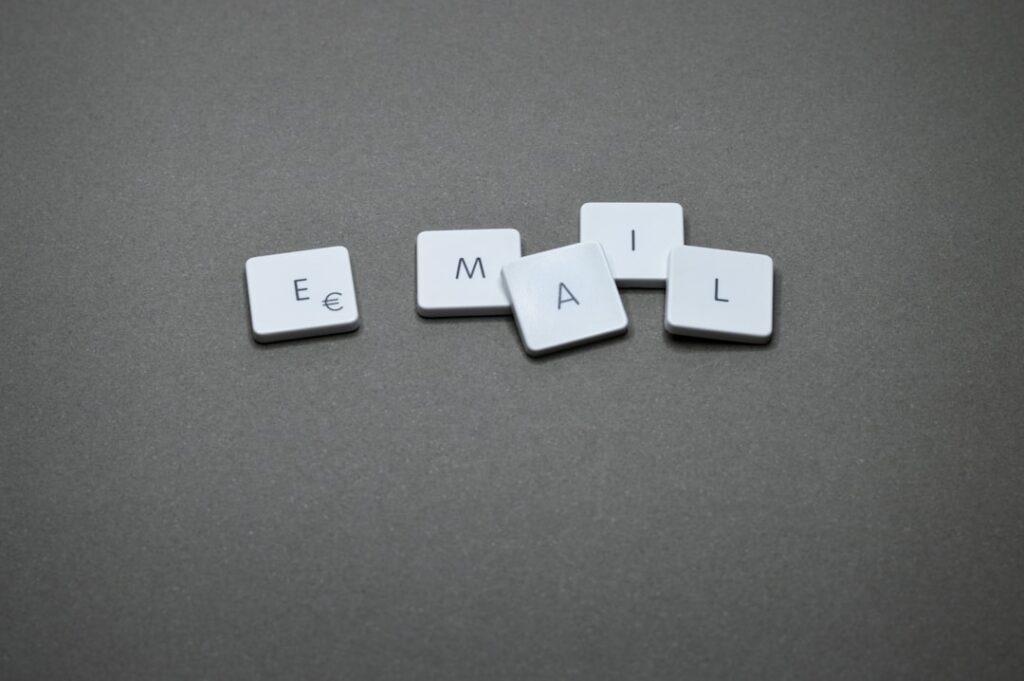 AI Tool Intentionally Adds Typos to Make Emails More Human The word "email" is spelled out with letter tiles.