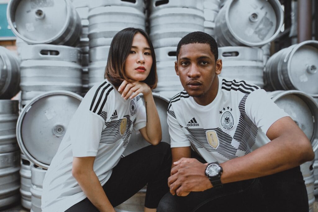 AXIA Time Launches Official FIFA 2026 World Cup Watches man and woman near kegs