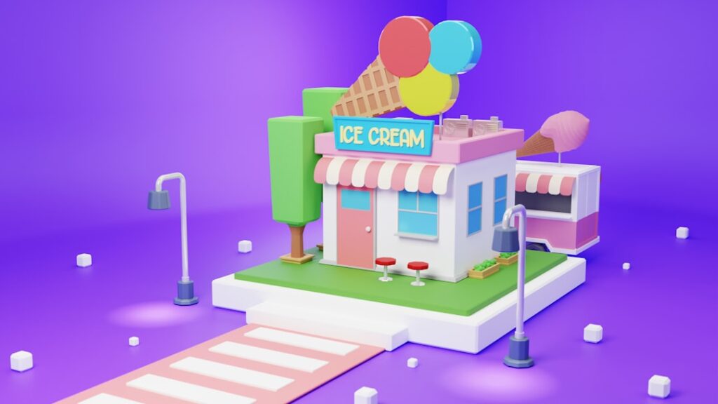Ben & Jerry's Ex-CEO Joins Jeni's for Franchise Push a small ice cream shop on a purple background