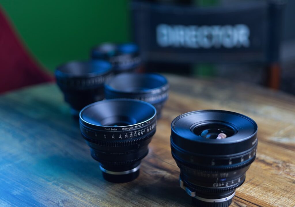 SIRUI Wins Best of Show, Launches New Cine Lenses A close up of a camera lens on a table
