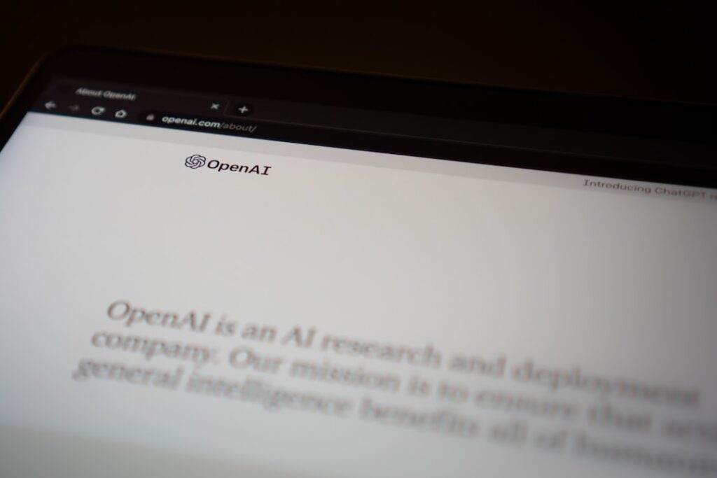 OpenAI's Strategic Acquisitions Target Critical Business Challenges a close up of a computer screen with a message on it