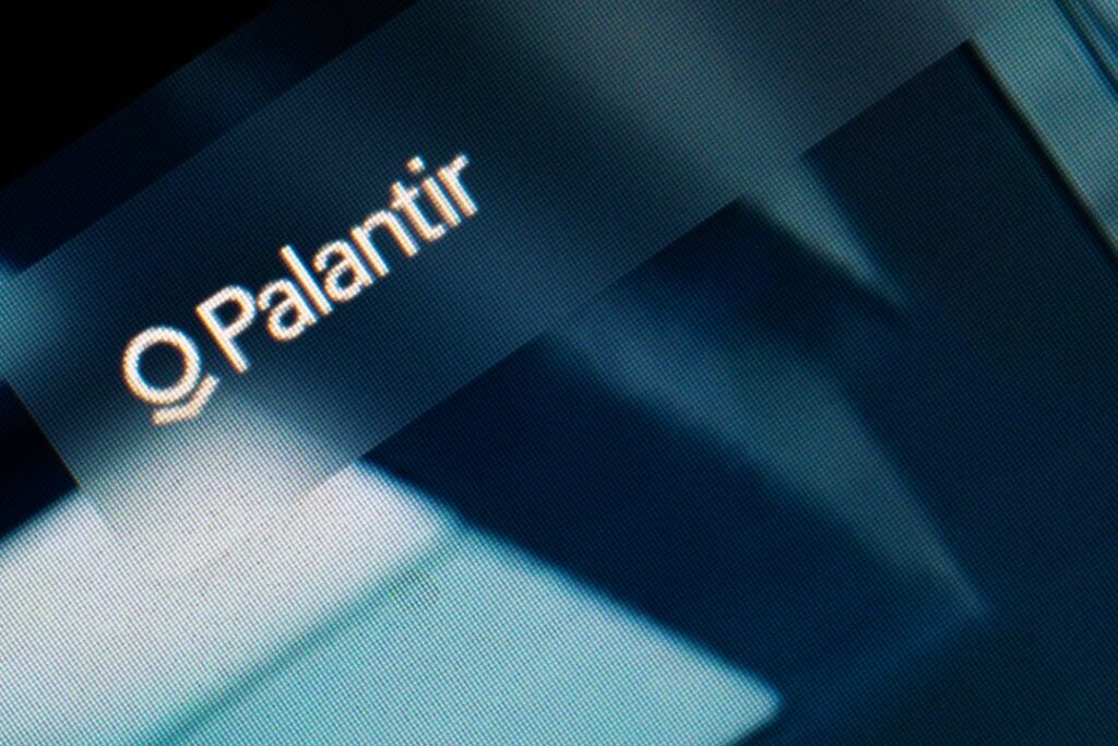Palantir's Defense Manifesto Sparks Online Uproar Palantir logo on a dark background