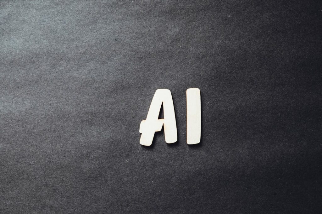 NeoCognition Raises $40M to Build Human-Like AI Agents the word ai spelled in white letters on a black surface