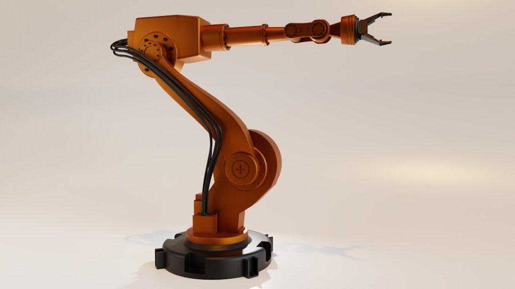 Autonomous Welding Robot Tackles Manufacturing's Talent Crisis a robotic arm is connected to a computer mouse