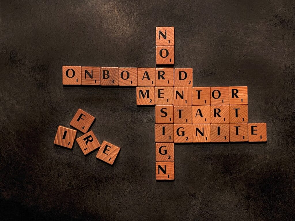 Unpaid Work Trials Are Reshaping Job Search Reality a scrabble of words that say no on board, mentor, start,