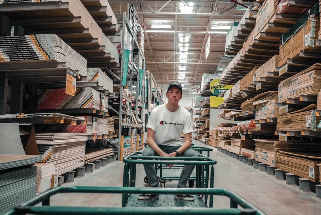 D.R. Horton Earnings Signal Housing Market Shift man sitting on gray trolley
