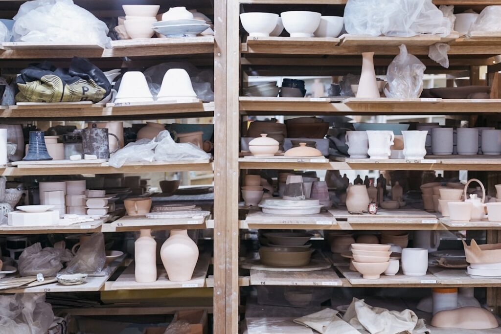 Hull's Creative Hub Launches High-Tech Media Space white ceramic teacup on brown wooden shelf