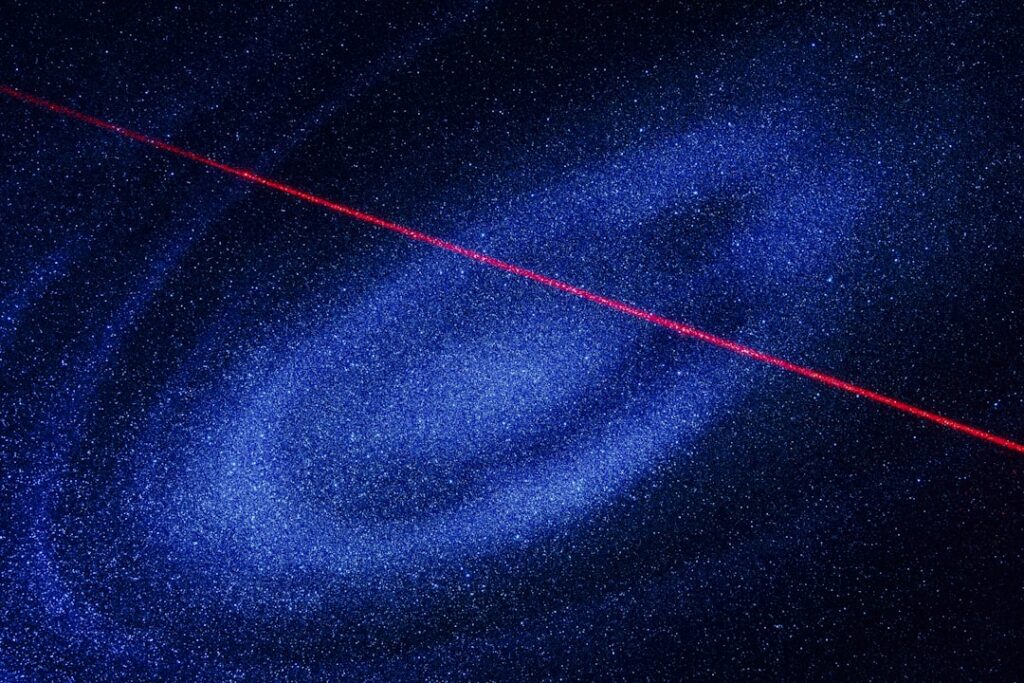 NASA Artemis II Validates Scalable Laser Communication Technology blue textile with red strap
