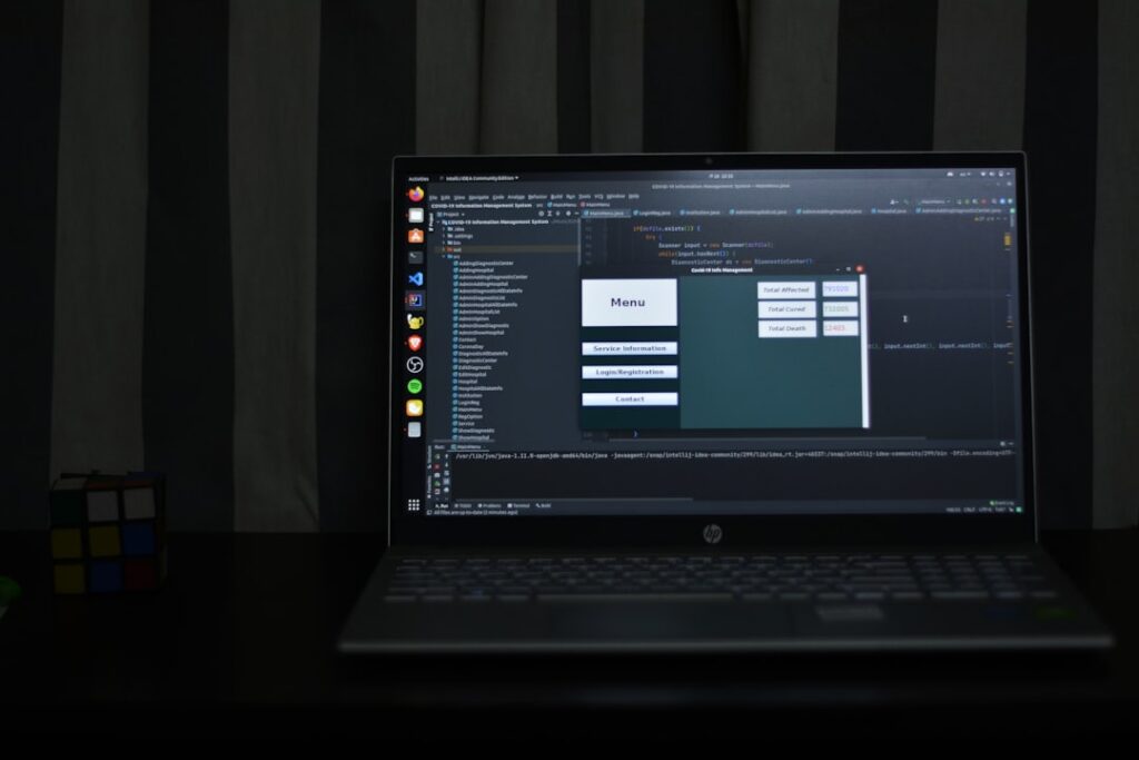 Oracle's AI-Powered Primavera Unifier Transforms Project Management black hp laptop computer turned on displaying desktop