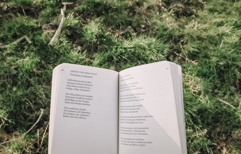 BookTok-Powered Tome App Shuts Down, Goodreads Dominates an open book sitting on top of a lush green field