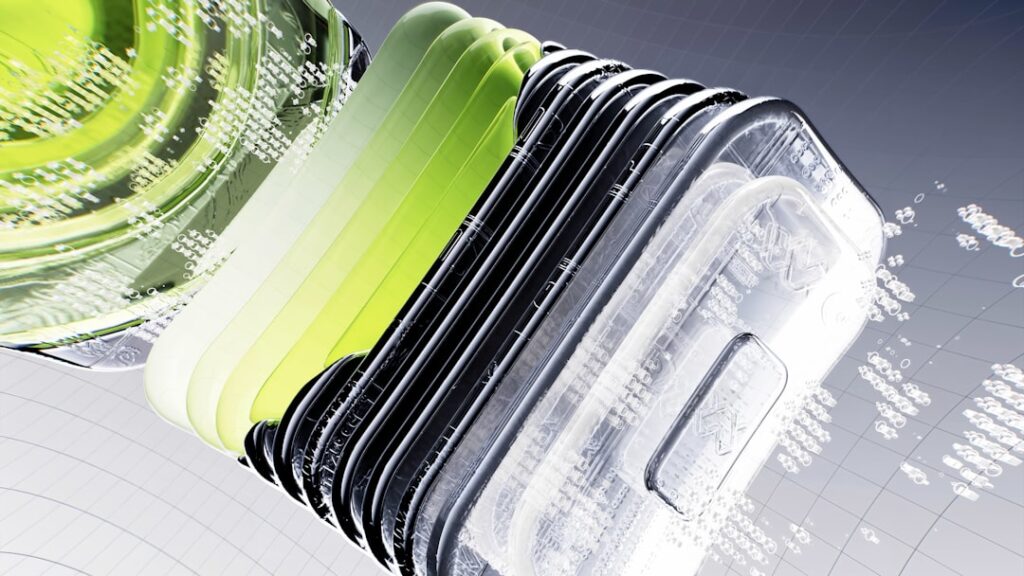 Oracle's Jupiter Project: Clean Fuel Cells Power AI Data Centers a close up of a stack of plastic containers