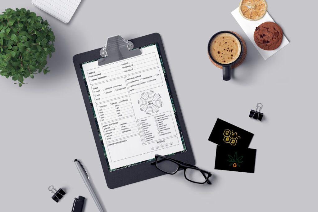 Small Business Expense Management: 7 Critical Strategies a clipboard with a checklist on it next to a cup of coffee and