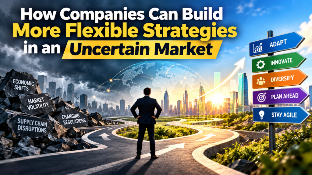 How Companies Can Build More Flexible Strategies in an Uncertain Market how companies can build more flexible strategies in an uncertain market