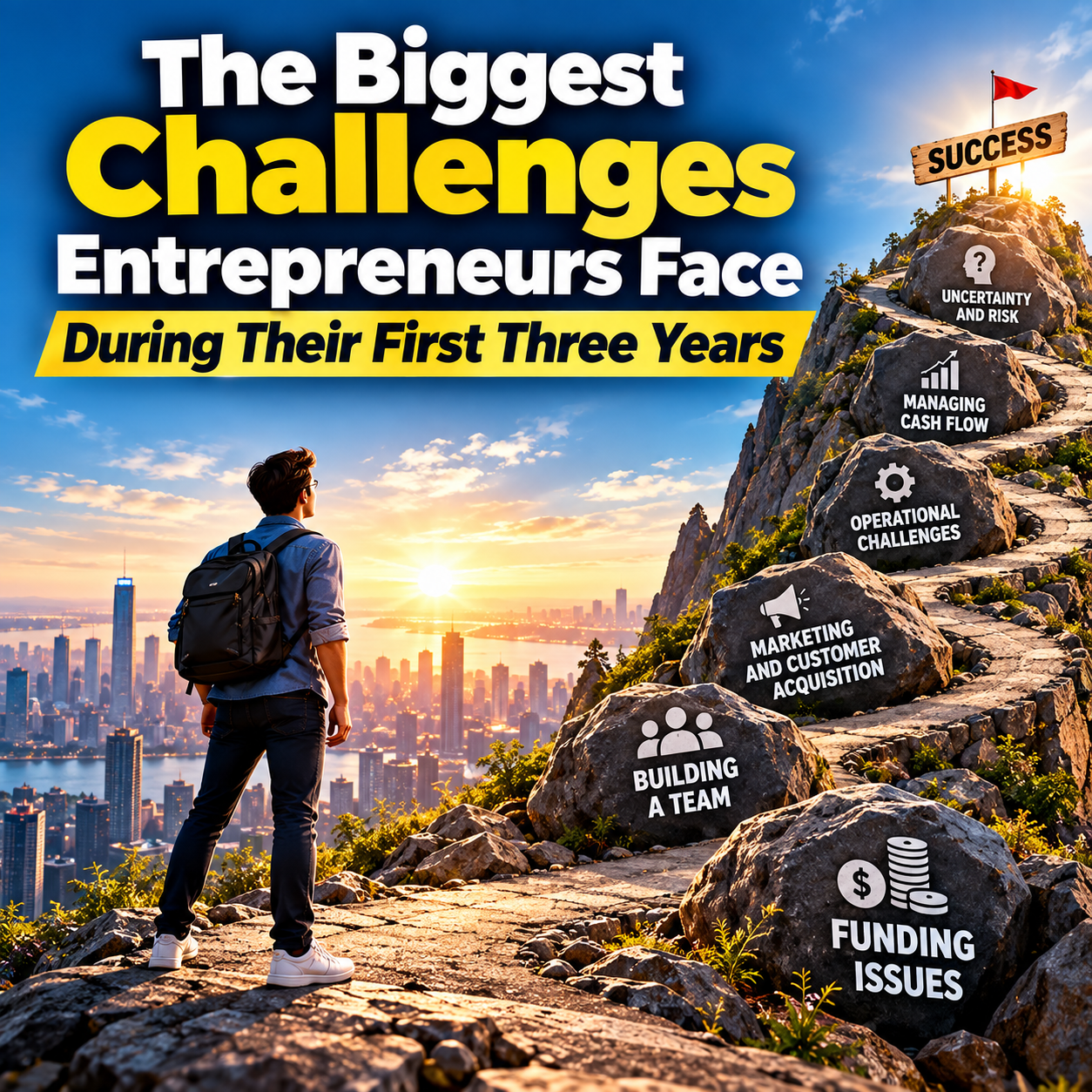 Home the biggest challenges entrepreneurs face during their first three years
